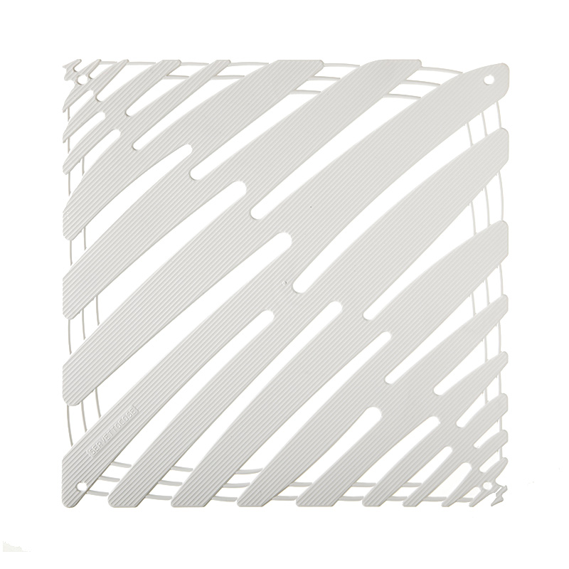 VedoNonVedo Tratto élément décoratif pour meubler et diviser les espaces - Blanc 4